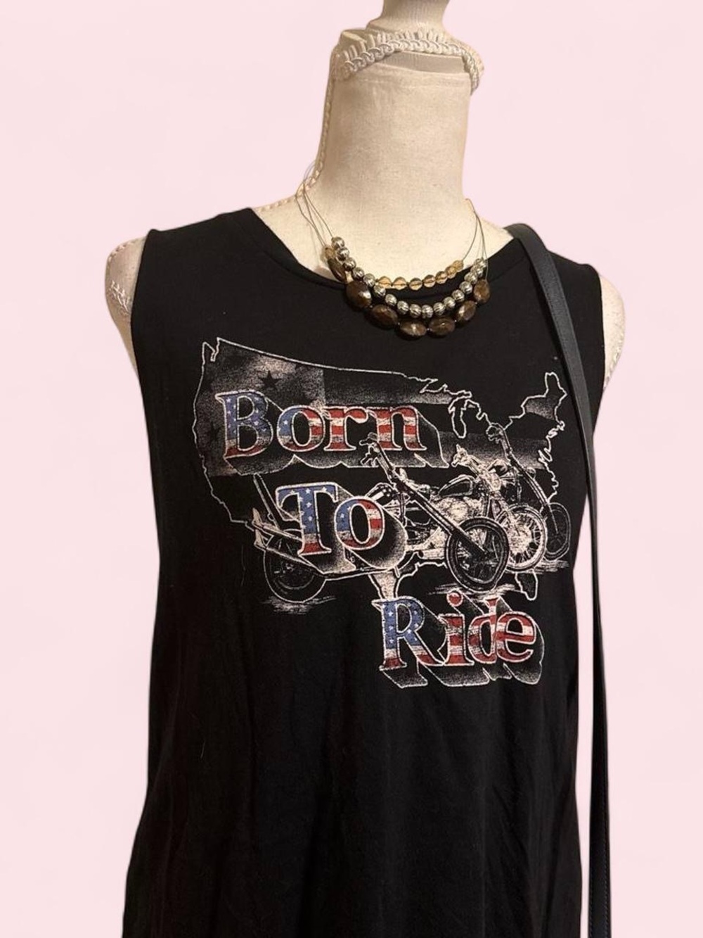 Born to Ride Tanktop - Picture 2 of 4